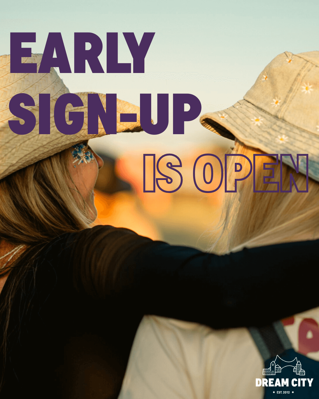 early sign-up reklame